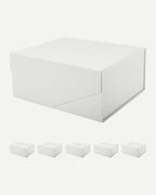 Gift box + note, white